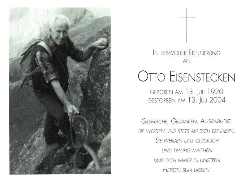 Eisenstecken Otto 1920 Südtirol