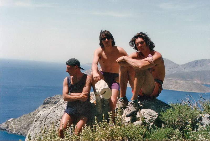 DiBari-Kalimnos maggio 1997 Trio da combattimento X da ds,Alfredo Smargiassi,A.DiBari, Maurizio Roveri