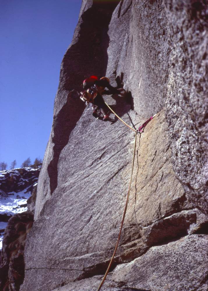 ViaDoppiaP-U.Manera sulla via del Plenilunio alla Parete delle Aquile